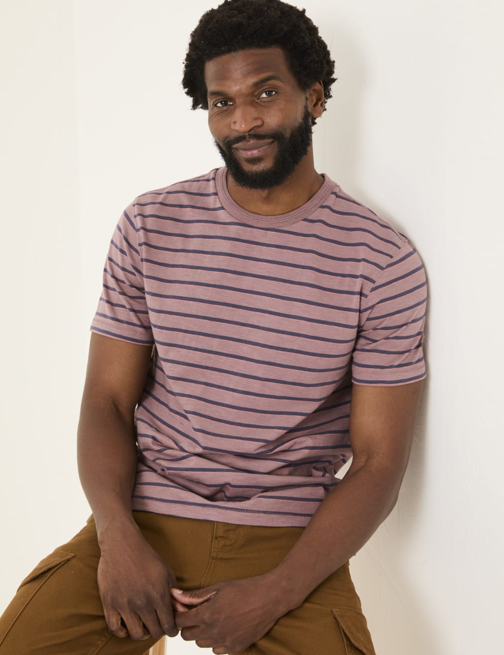 Pure Cotton Striped T-Shirt 5 of 5