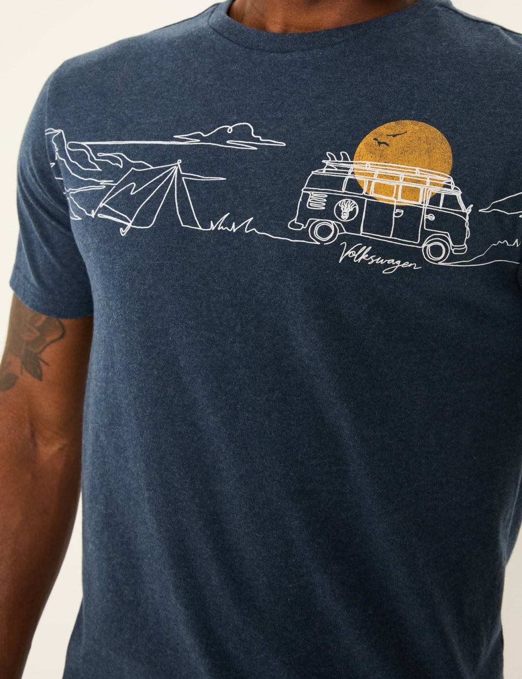 Pure Cotton Camper Graphic T-Shirt 4 of 5