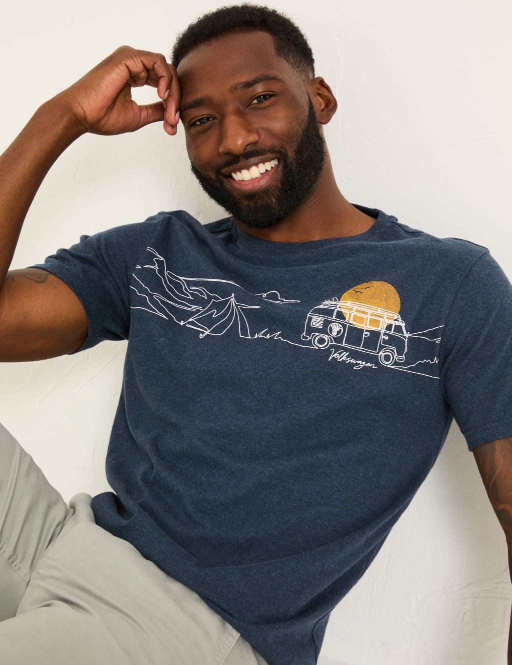Pure Cotton Camper Graphic T-Shirt 5 of 5