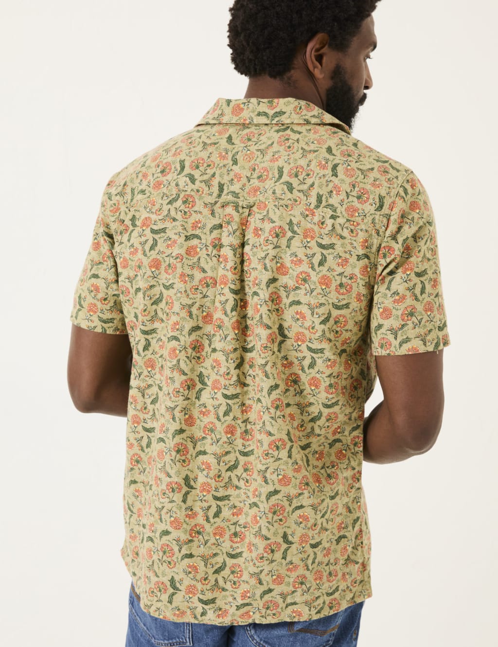 Pure Cotton Floral Shirt 3 of 5