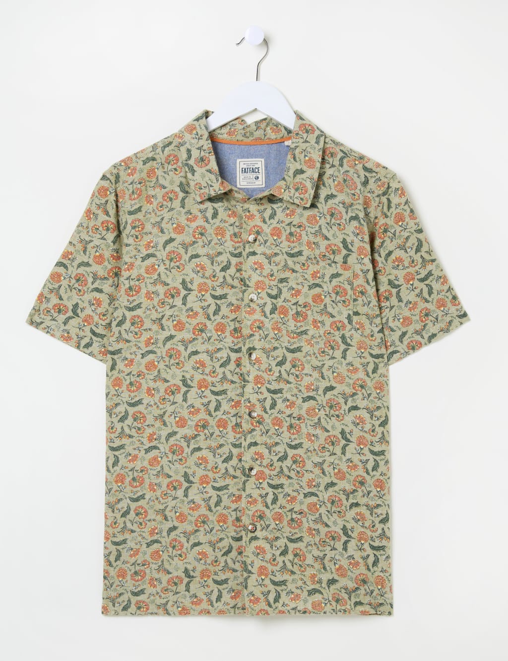 Pure Cotton Floral Shirt 2 of 5