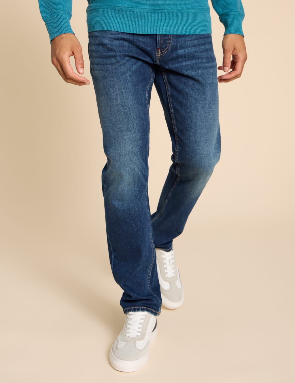 Straight Fit 5 Pocket Jeans 3 of 6