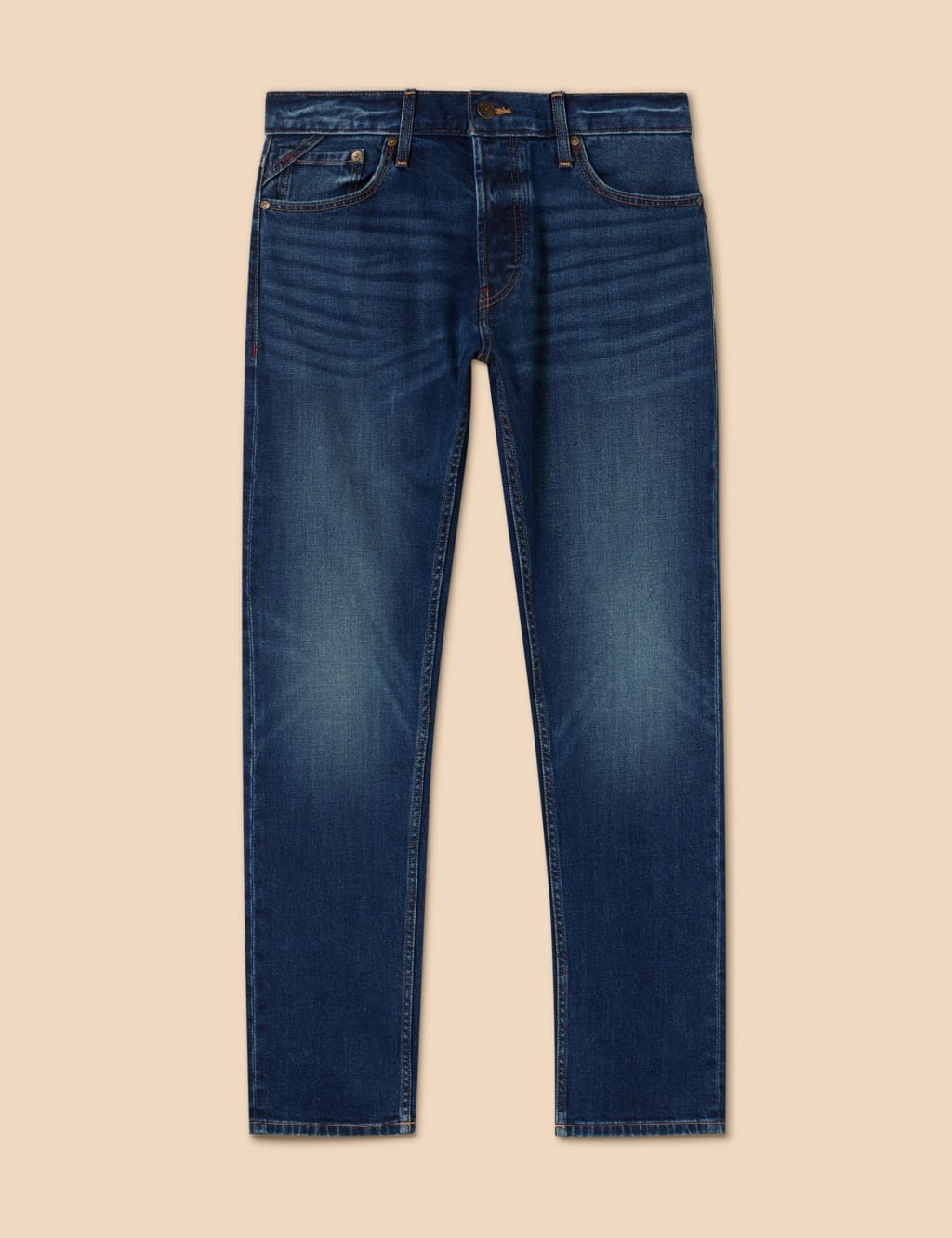 Straight Fit 5 Pocket Jeans 2 of 6