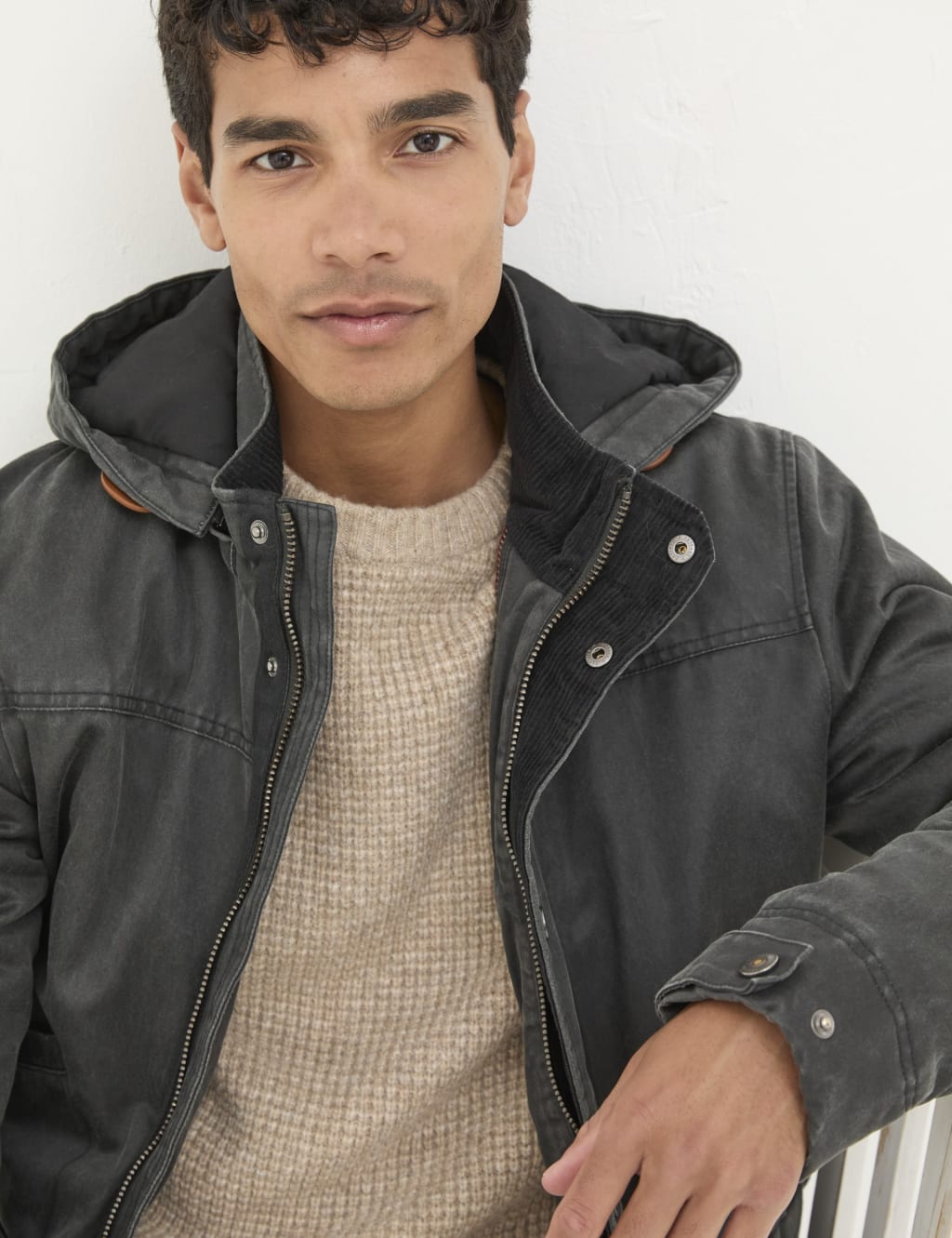 Padded utility jacket hot sale