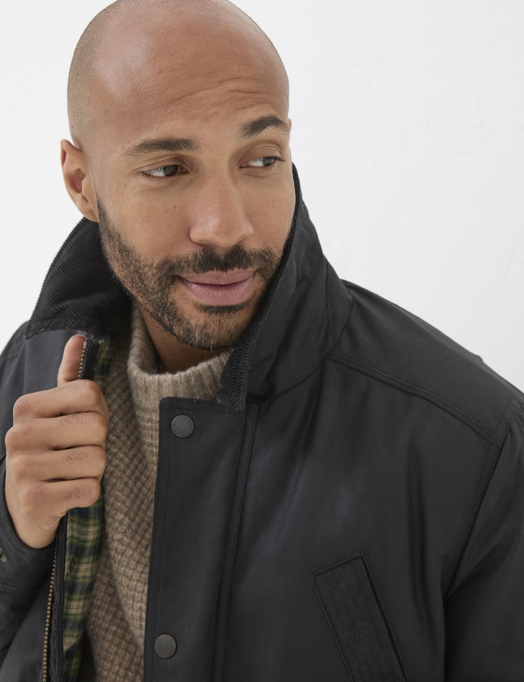 Fat face wax jacket mens cheap