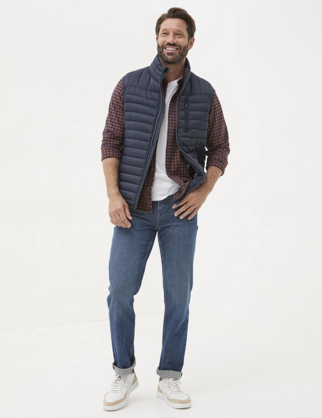 Fat face heritage gilet top