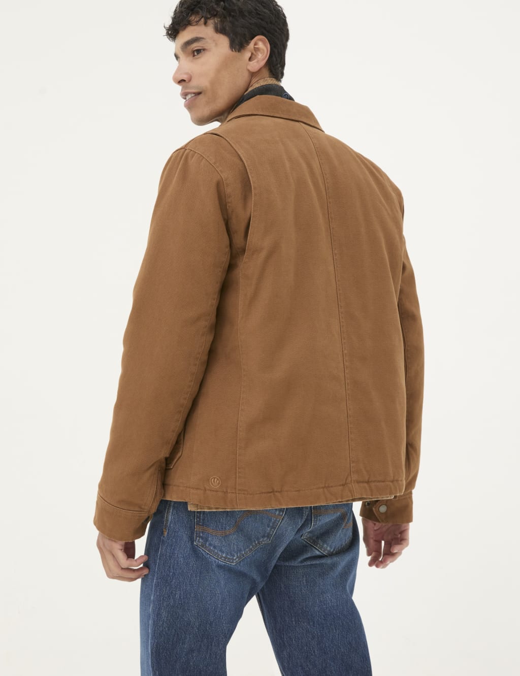 Pure Cotton Padded Utility Jacket 3 of 5