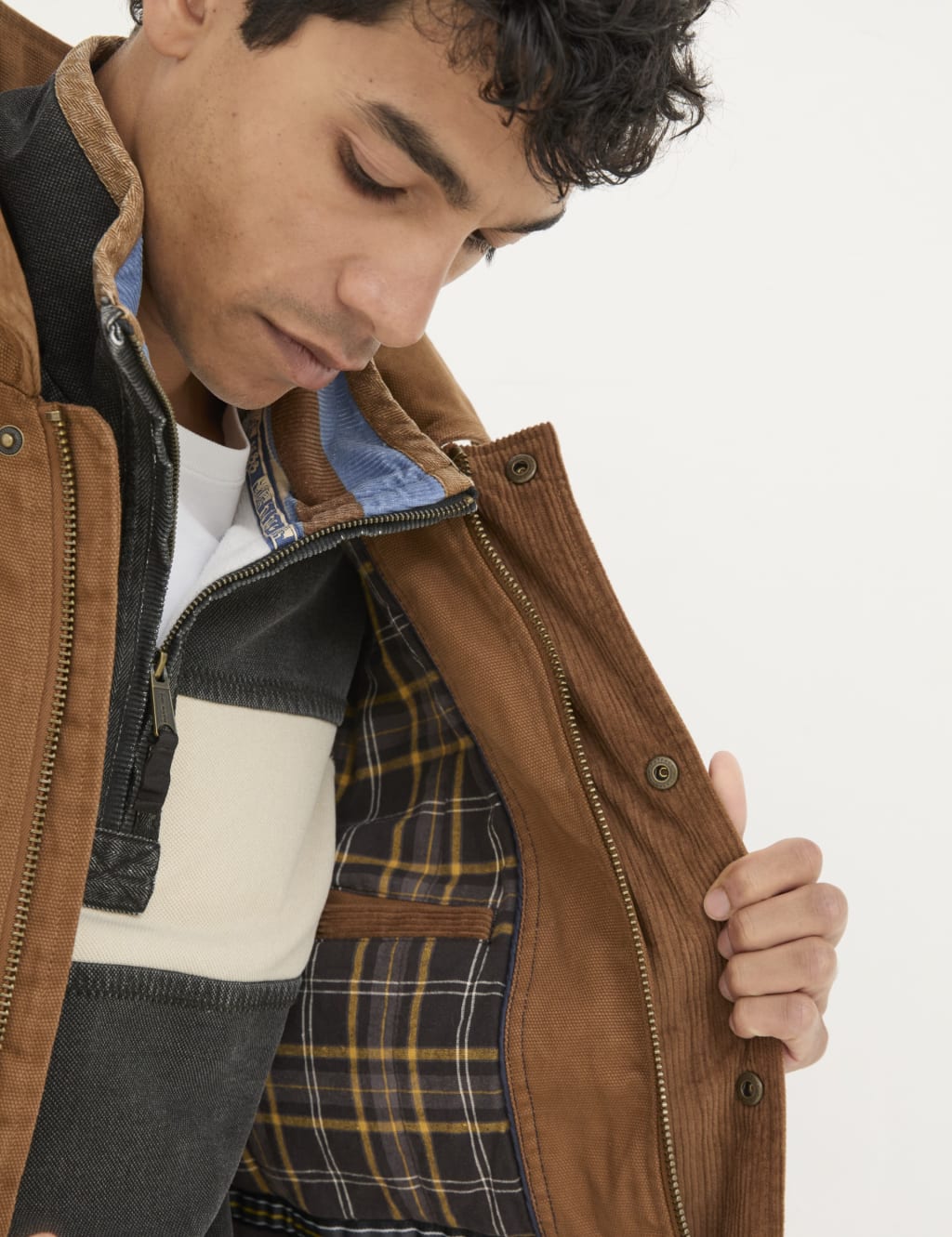 Pure Cotton Padded Utility Jacket 4 of 5