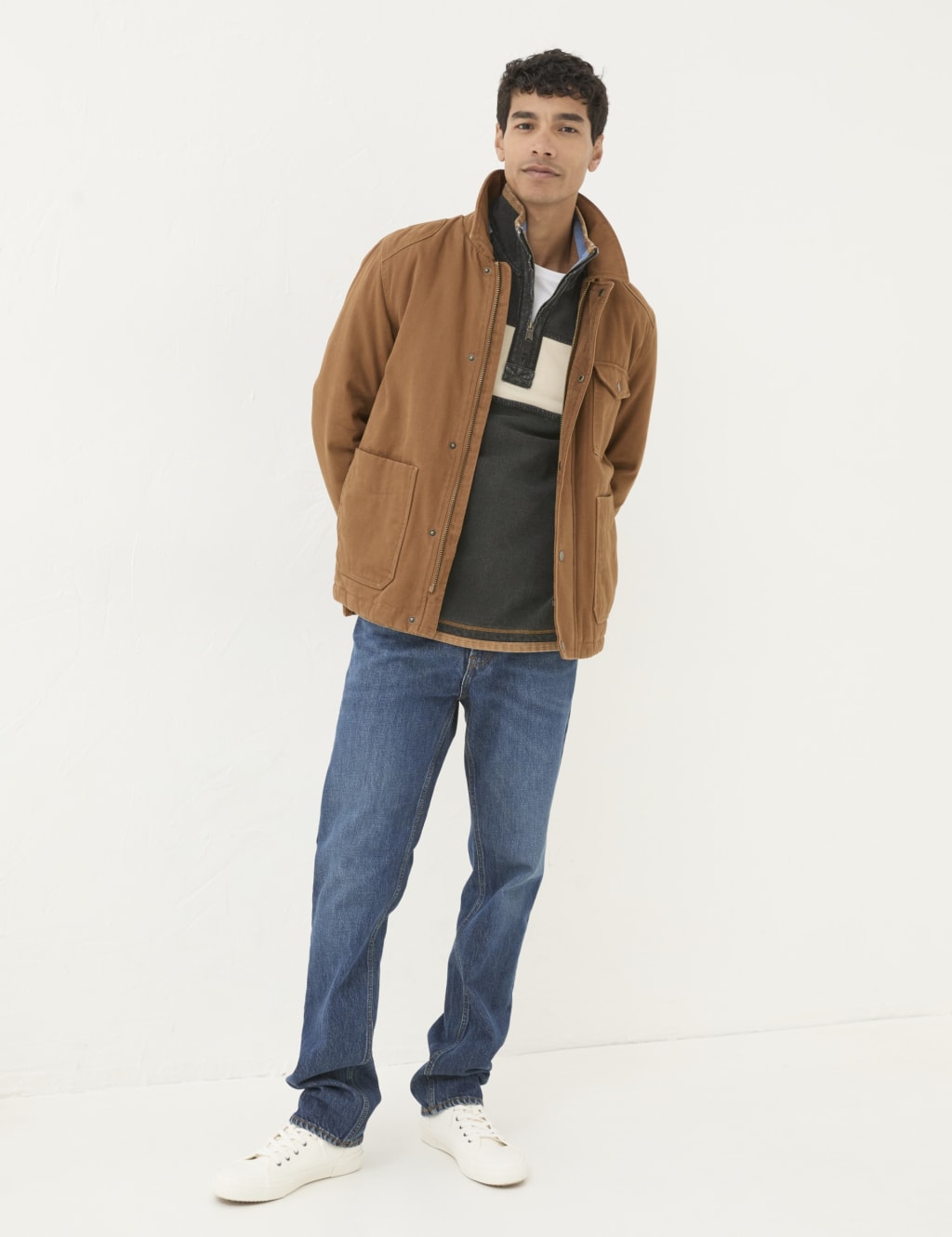 Pure Cotton Padded Utility Jacket 5 of 5