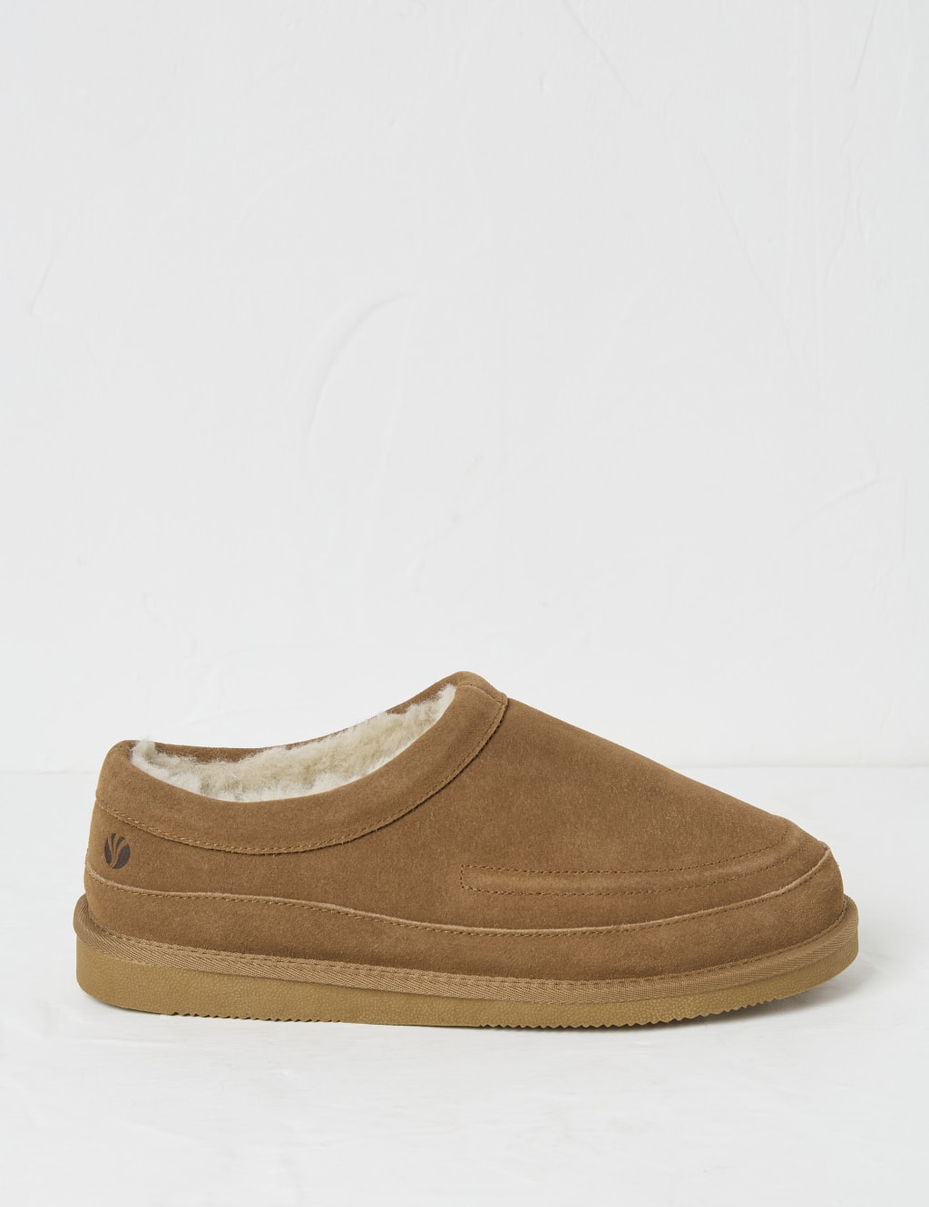 Suede Mule Slippers