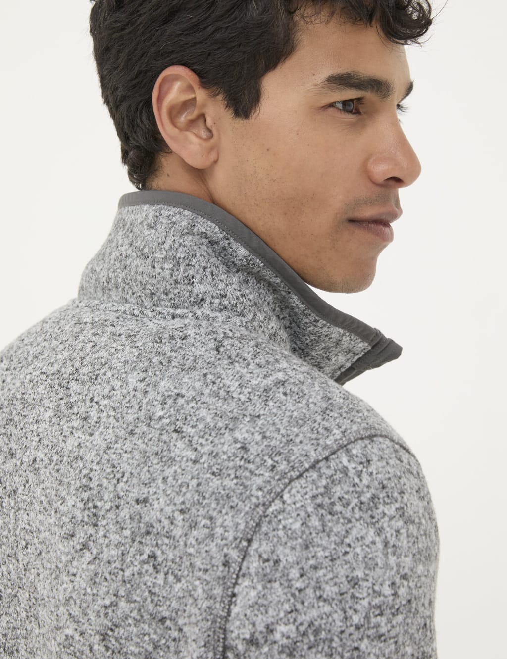 Funnel Neck Half Zip Sweatshirt 5 of 6
