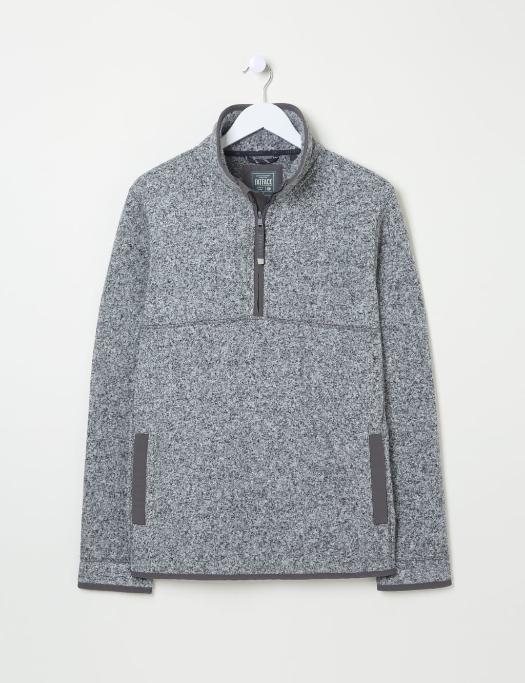 Funnel Neck Half Zip Sweatshirt 2 of 6