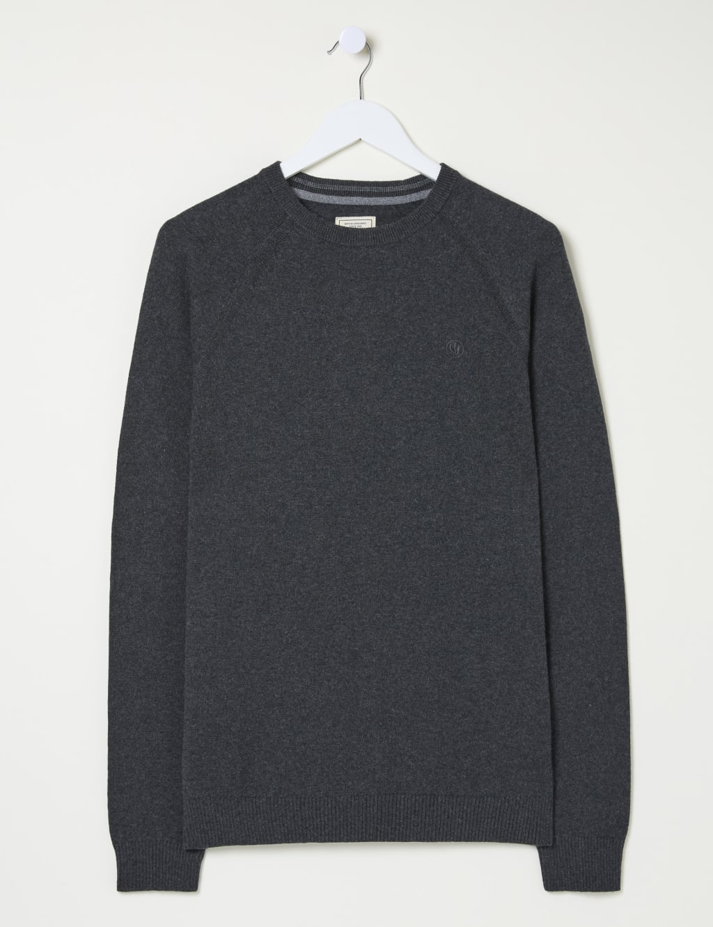 Cotton Rich Crew Neck Jumper 2 of 4