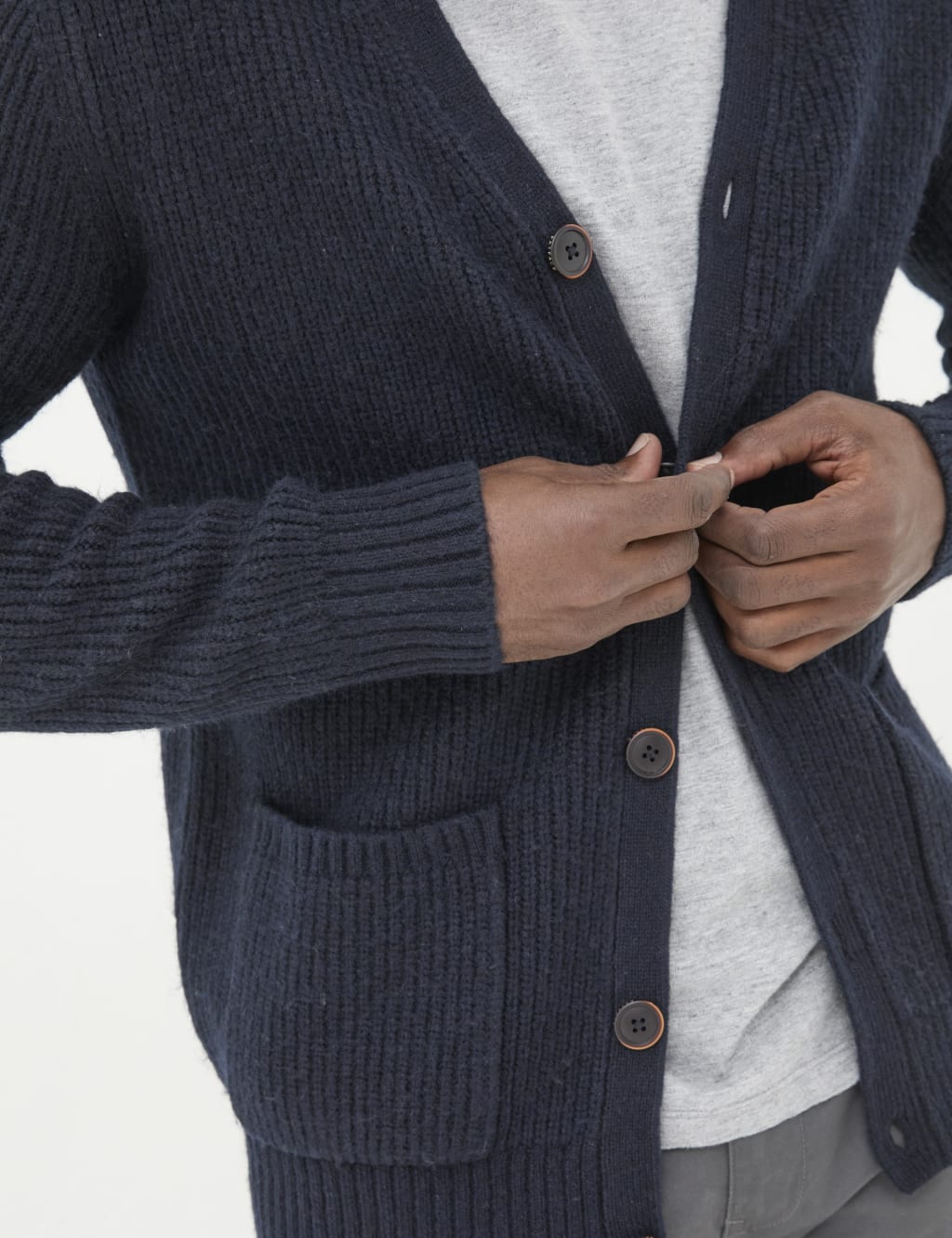 Fat face mens cardigan new arrivals