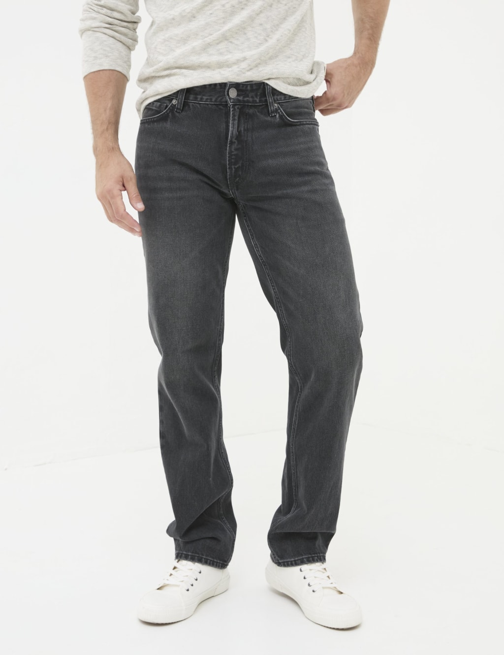 Pure Cotton 5 Pocket Jeans 3 of 5