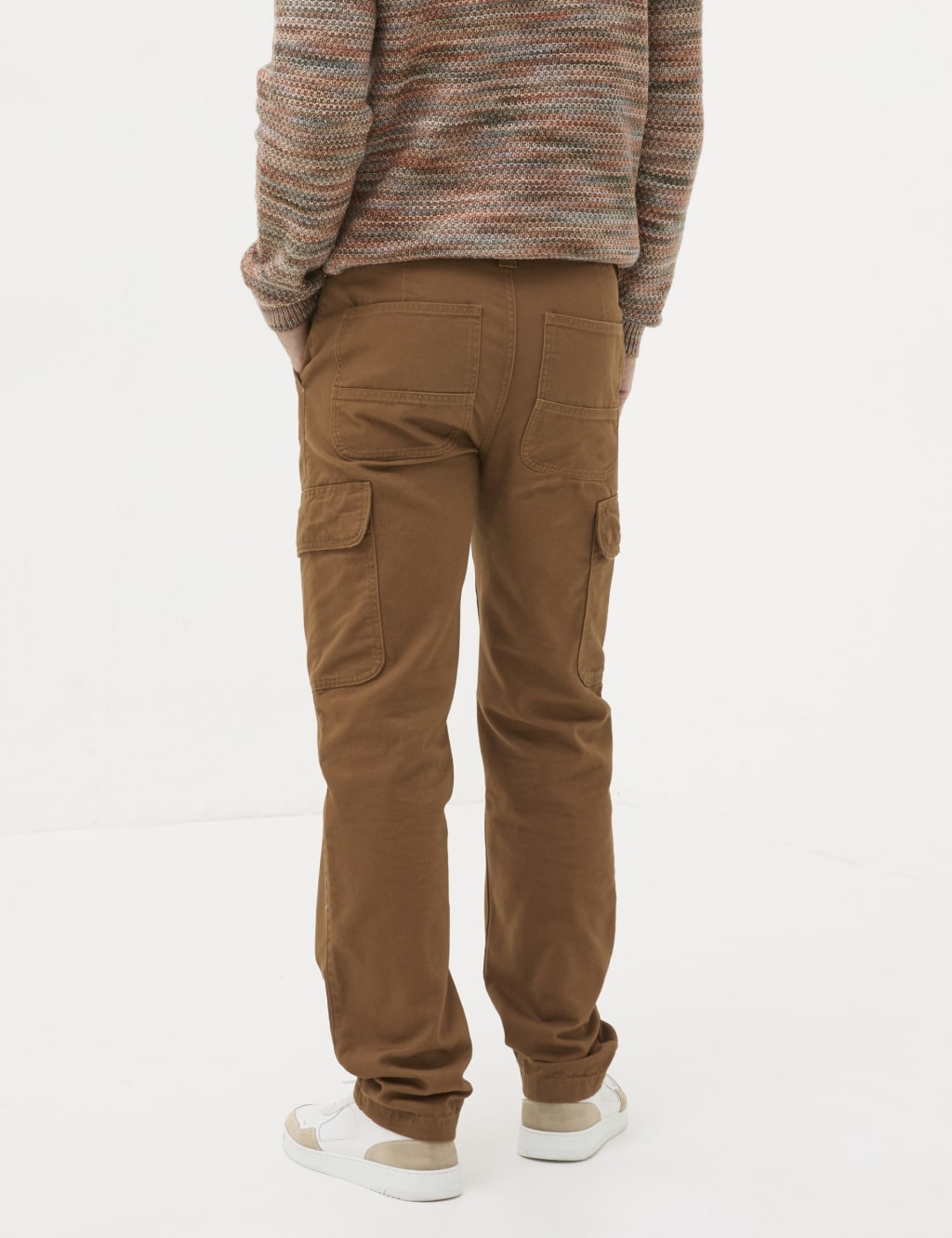 Pure Cotton Cargo Trousers 4 of 5