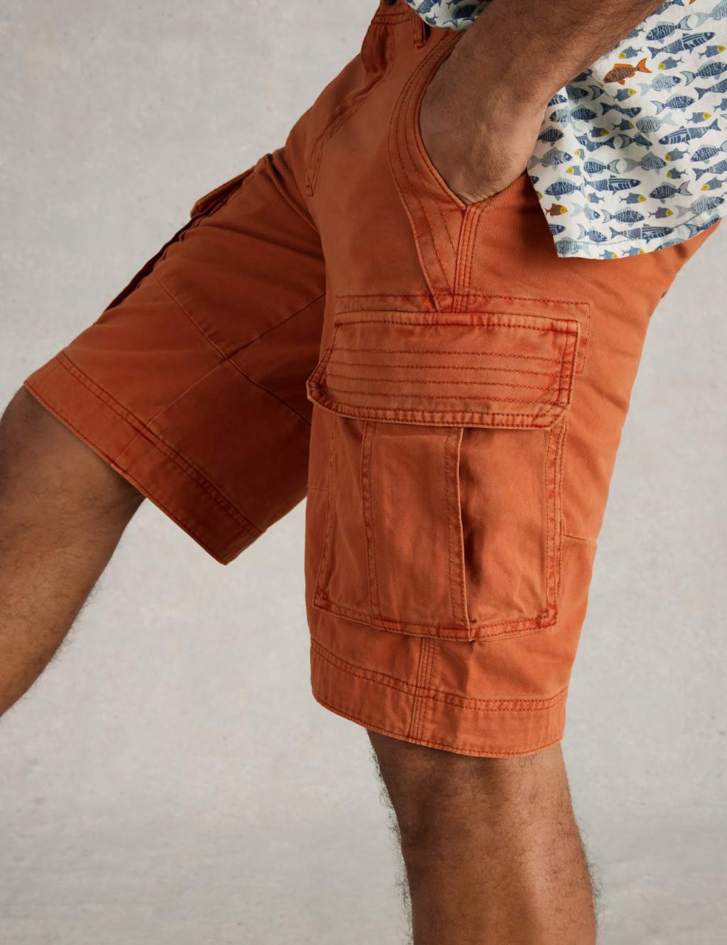 Pure Cotton Cargo Shorts 5 of 6