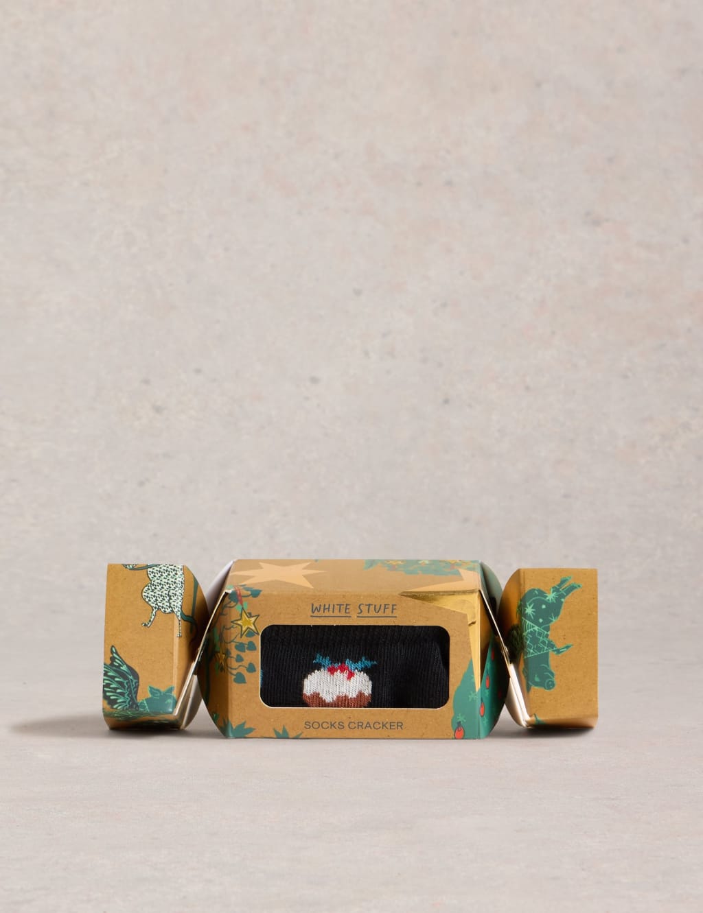 Christmas Spot Cotton Rich Socks Gift Box 3 of 3