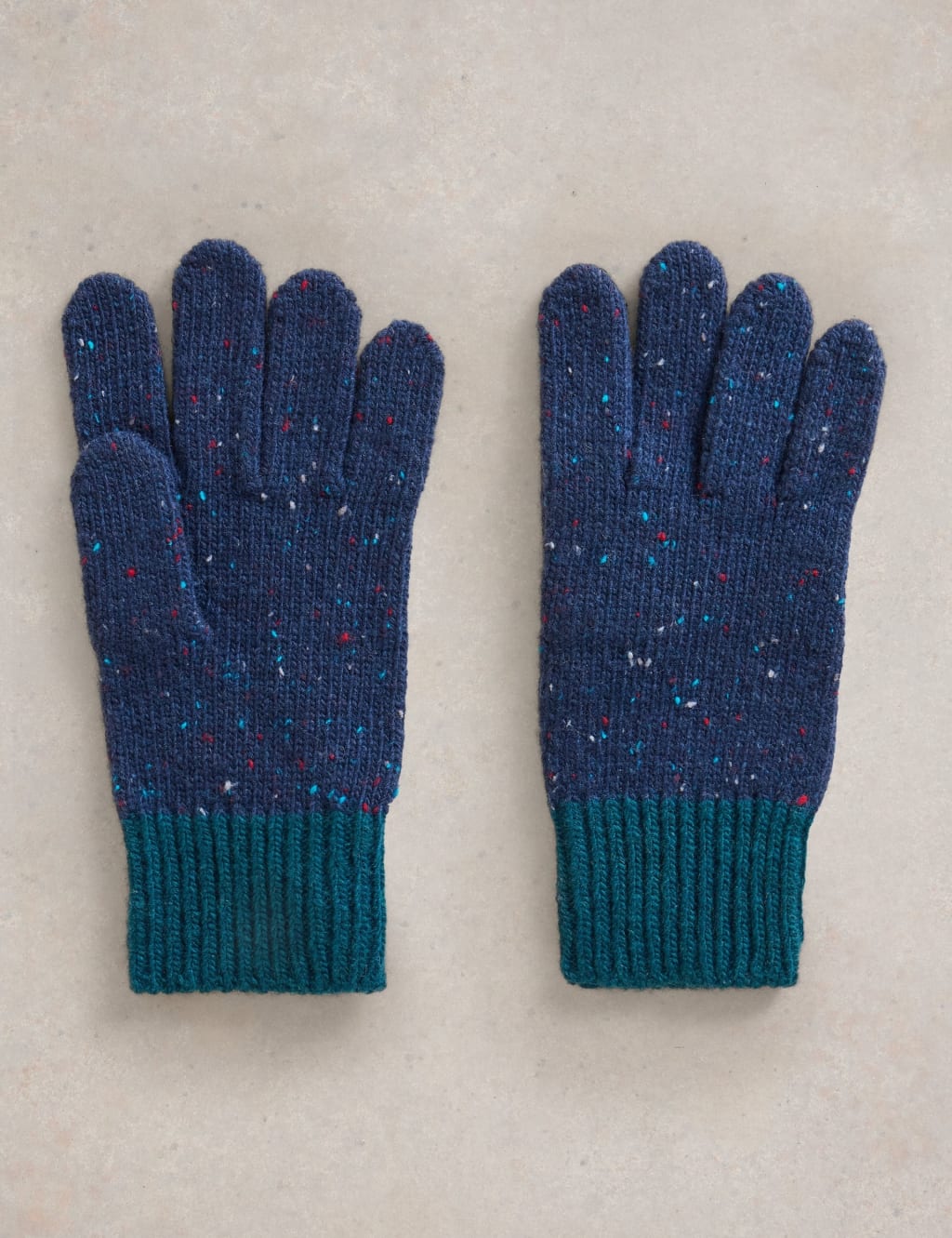 Wool Rich Knitted Gloves 2 of 3