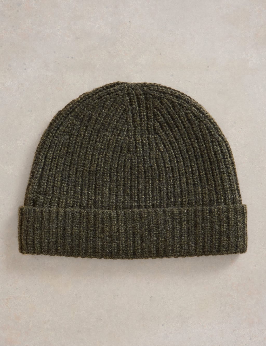 Wool Rich Knitted Beanie Hat 2 of 2