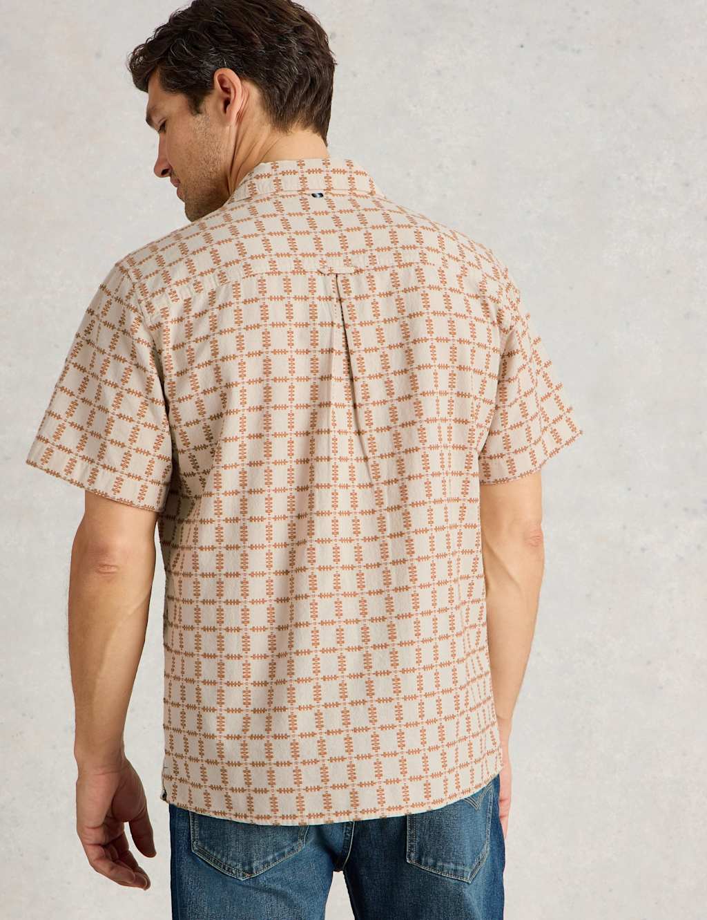 Regular Fit Pure Cotton Check Short Sleeve Shirt 4 of 6