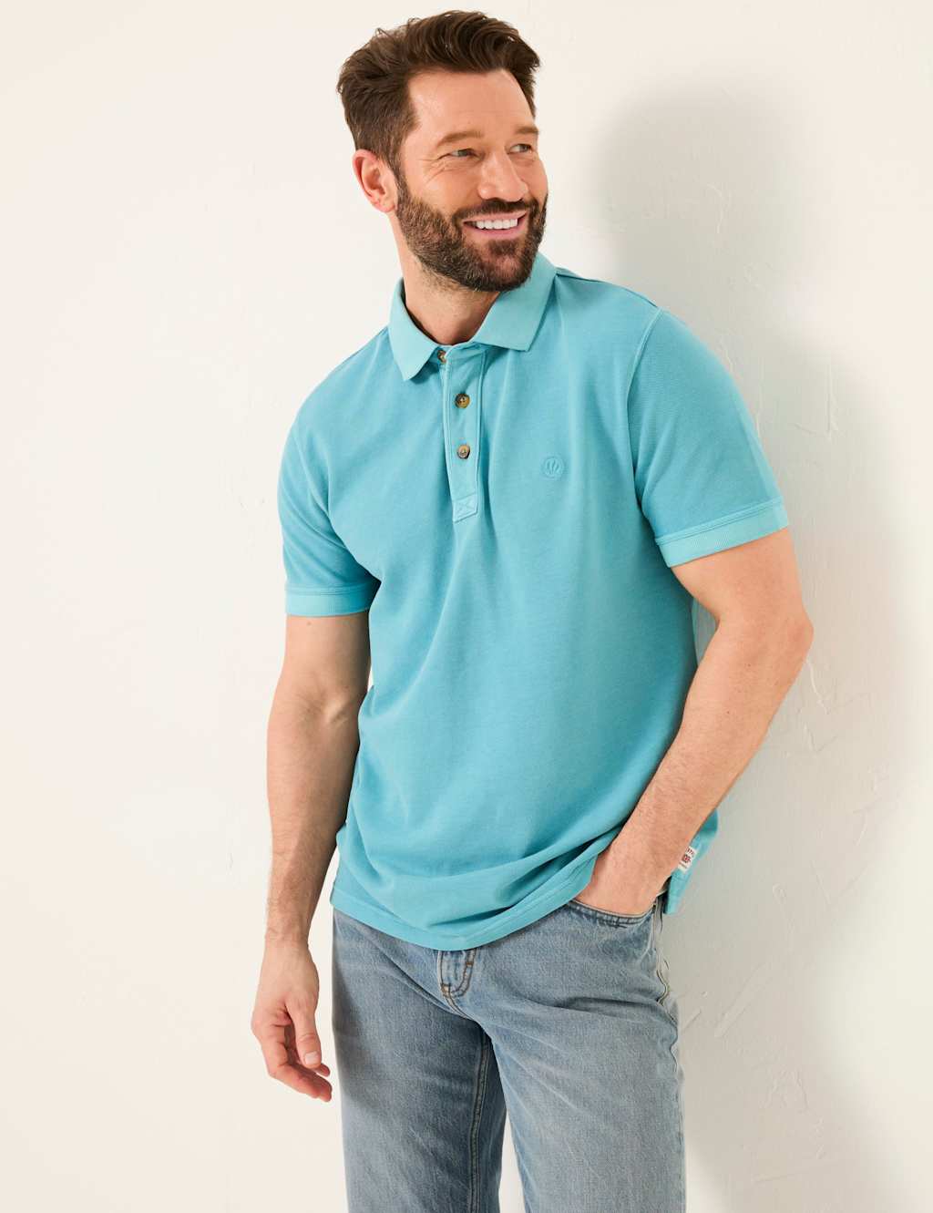Pure Cotton Polo Shirt 1 of 6
