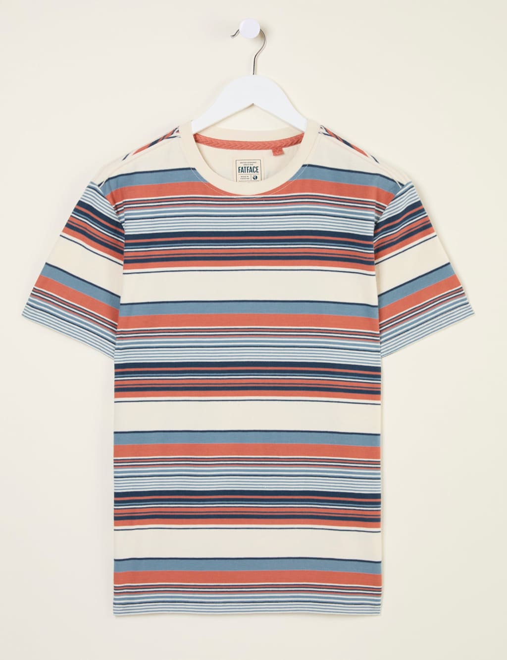 Pure Cotton Striped T-Shirt 2 of 5