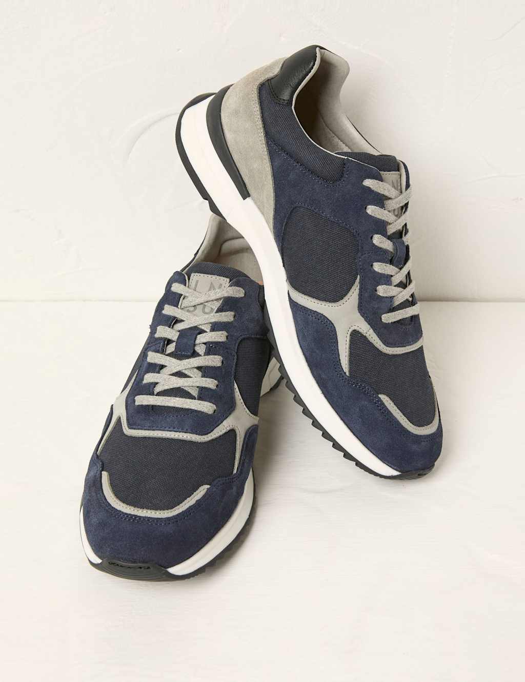 Suede Lace Up Trainers 2 of 3