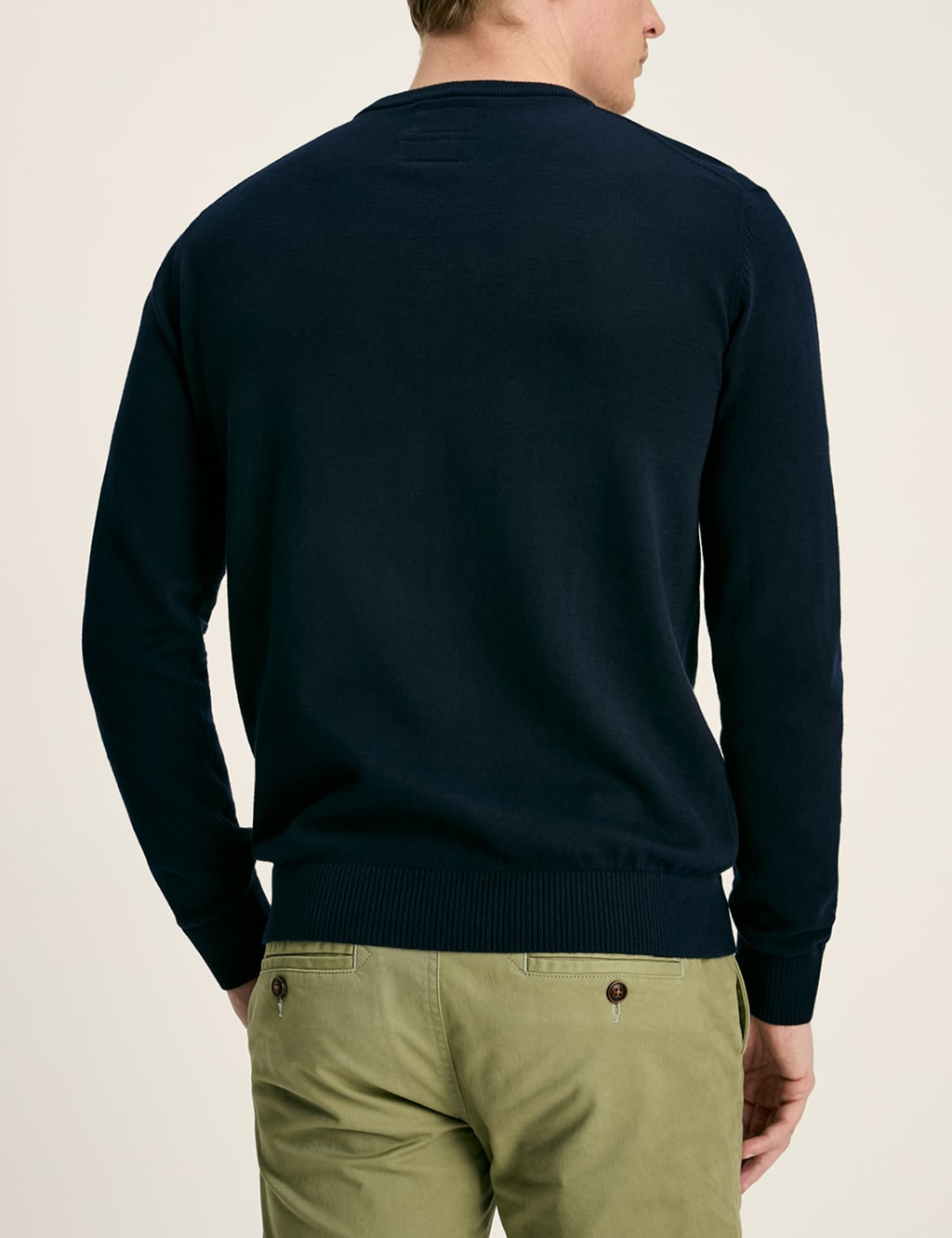 Pure Cotton Crew Neck Jumper 5 of 5