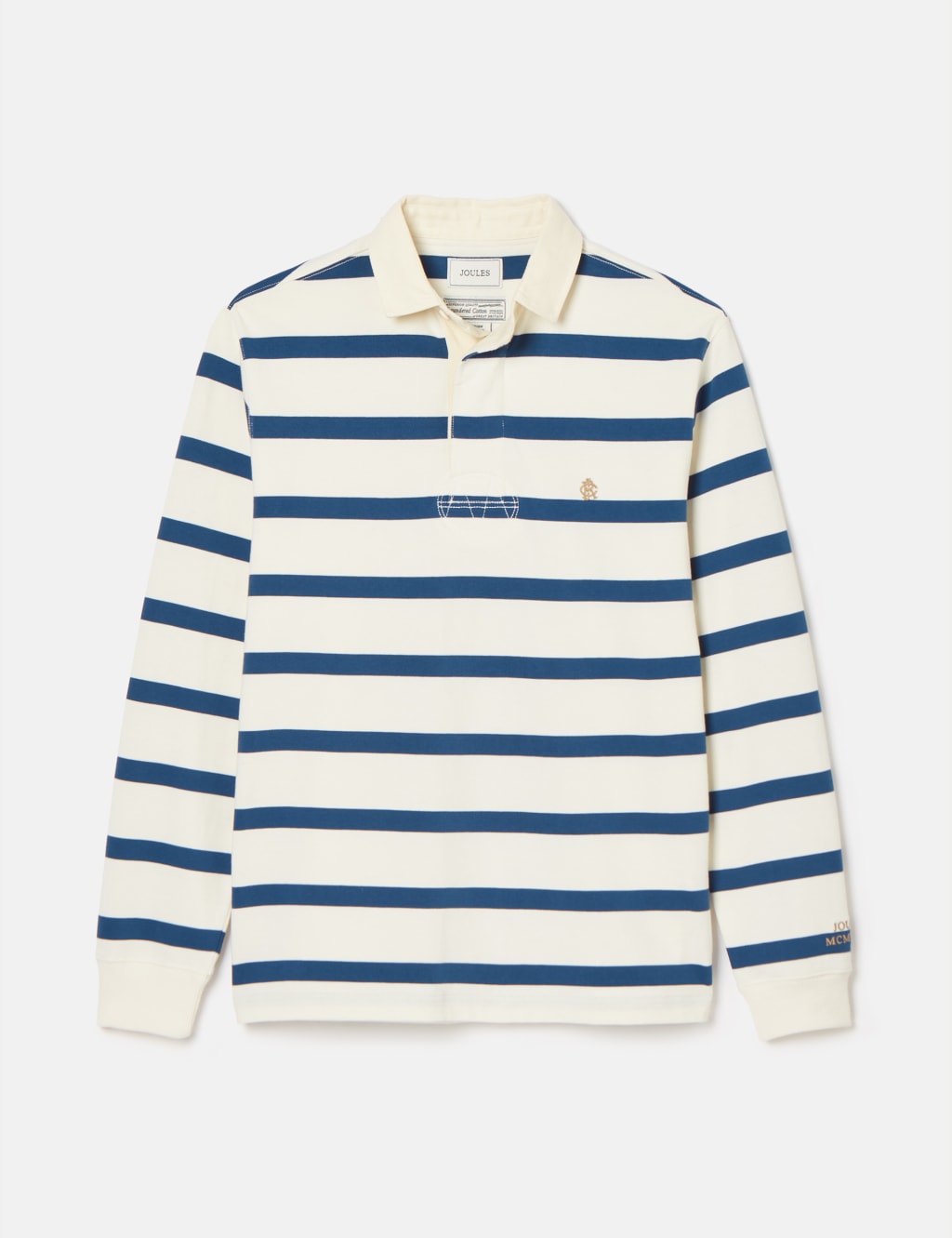 Pure Cotton Striped Rugby Shirt 2 of 5