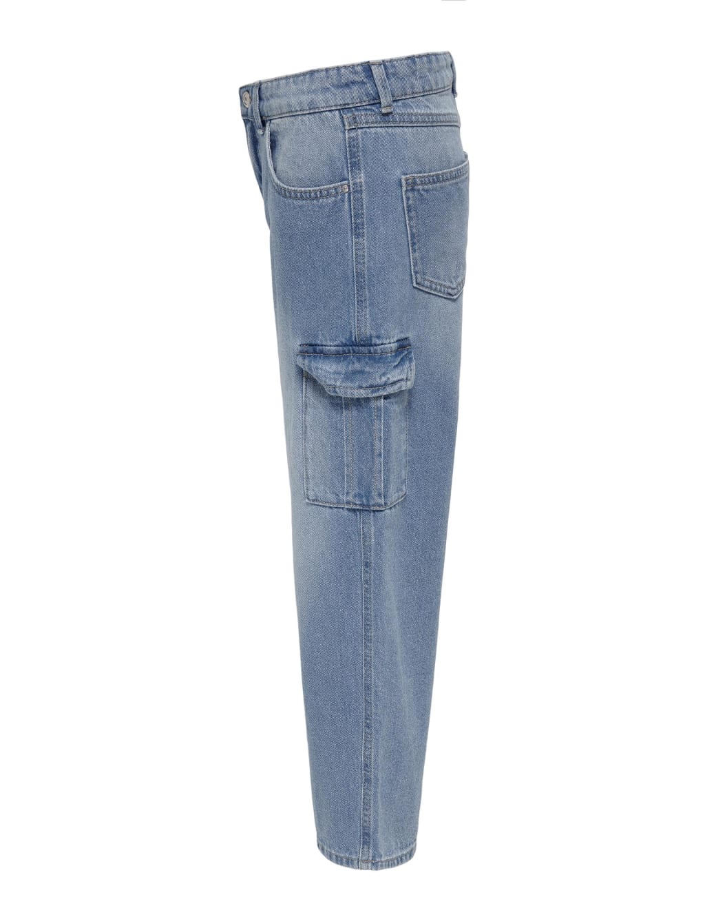 Regular Denim Cargo Jeans (8-14 Yrs) 3 of 3