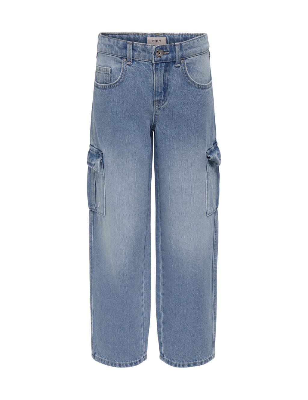 Regular Denim Cargo Jeans (8-14 Yrs) 2 of 3