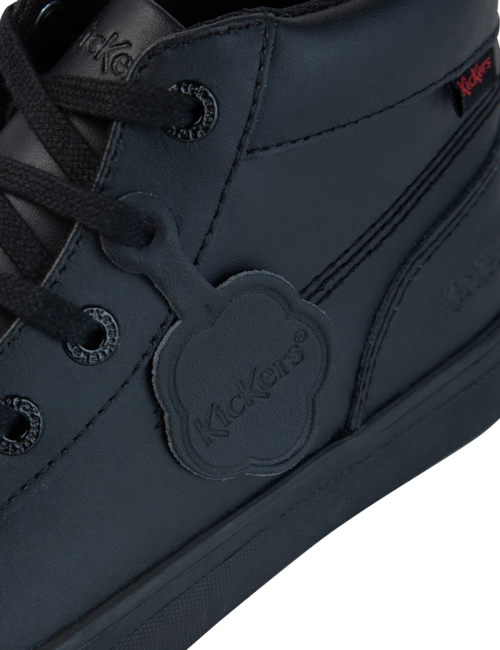 Leather Lace Up High Top Shoes 3 of 6