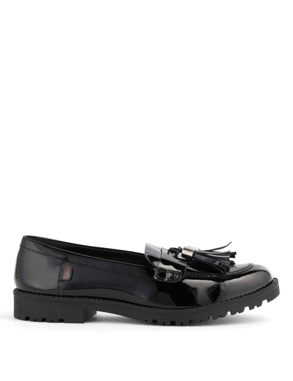Patent loafers with tassels sale