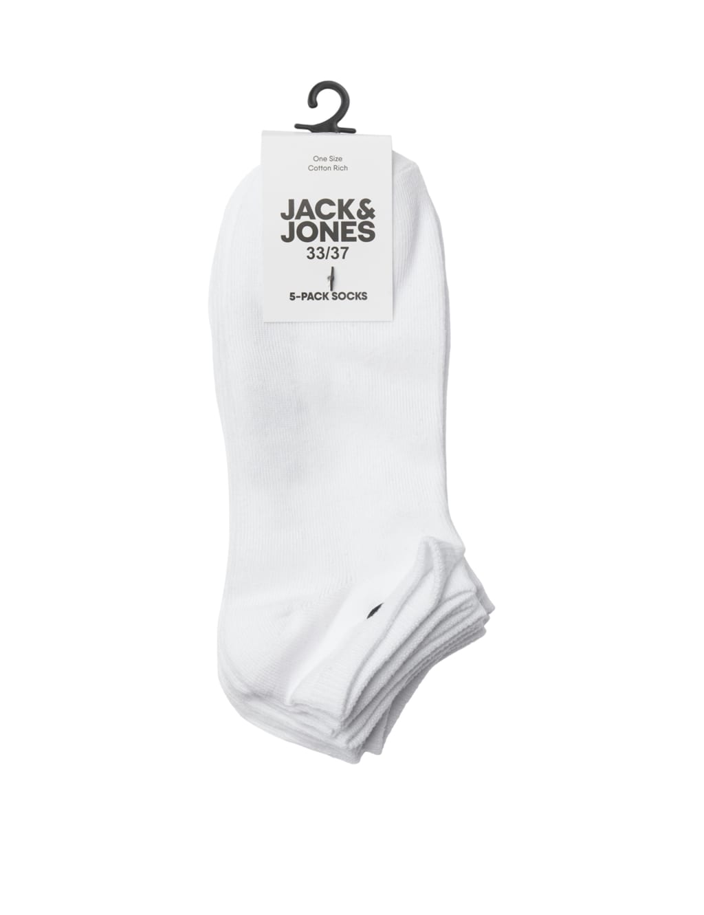 5pk Cotton Rich Ankle Socks 2 of 4