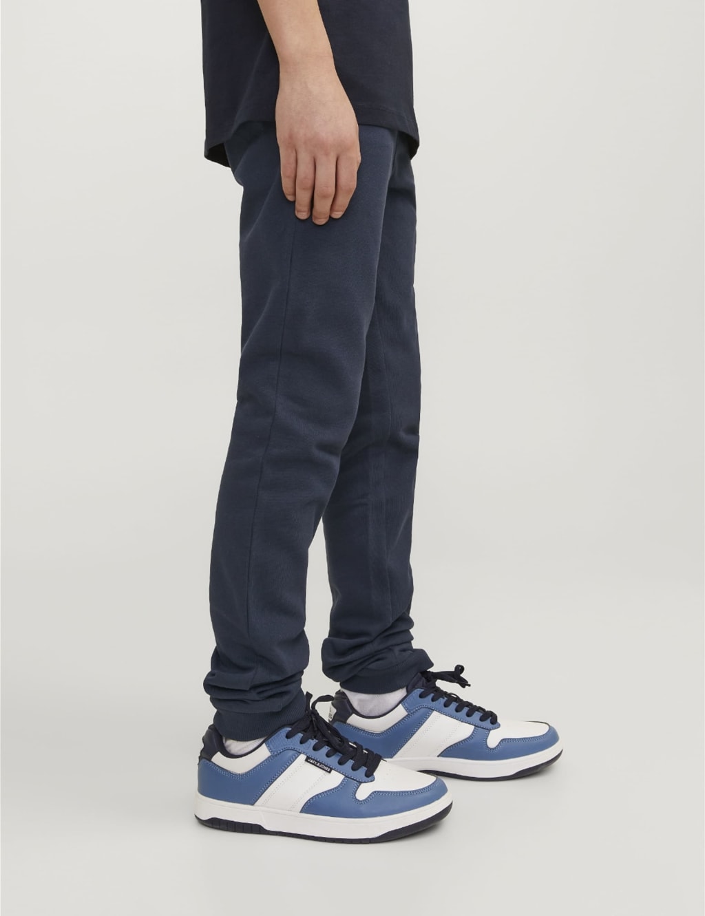 Pure Cotton Slim Fit Joggers 8 16 Yrs JACK JONES JUNIOR M S