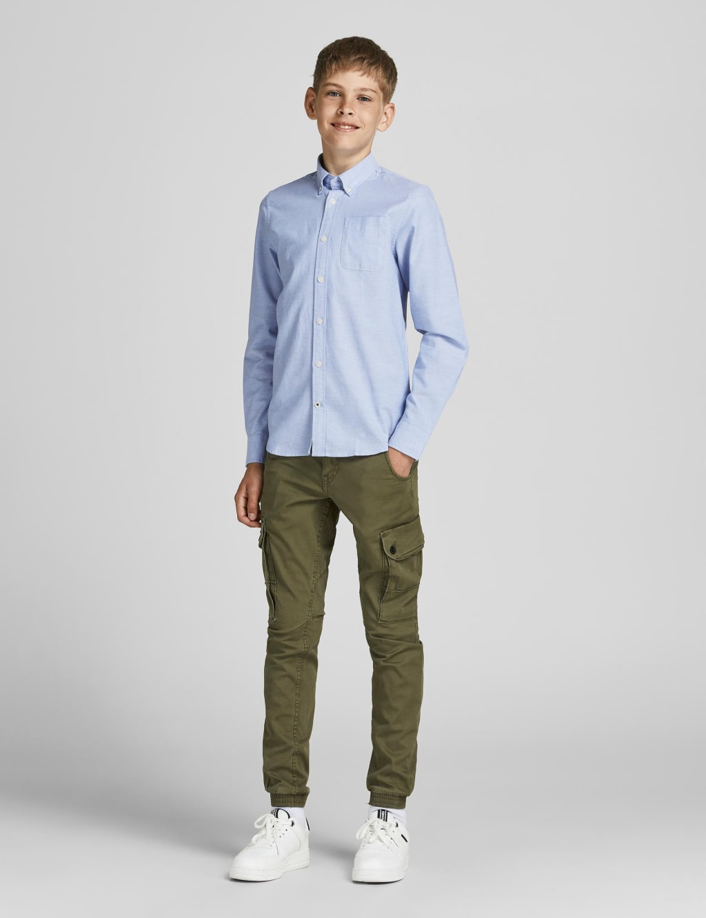 Pure Cotton Oxford Shirt (8-16 Yrs) 1 of 5