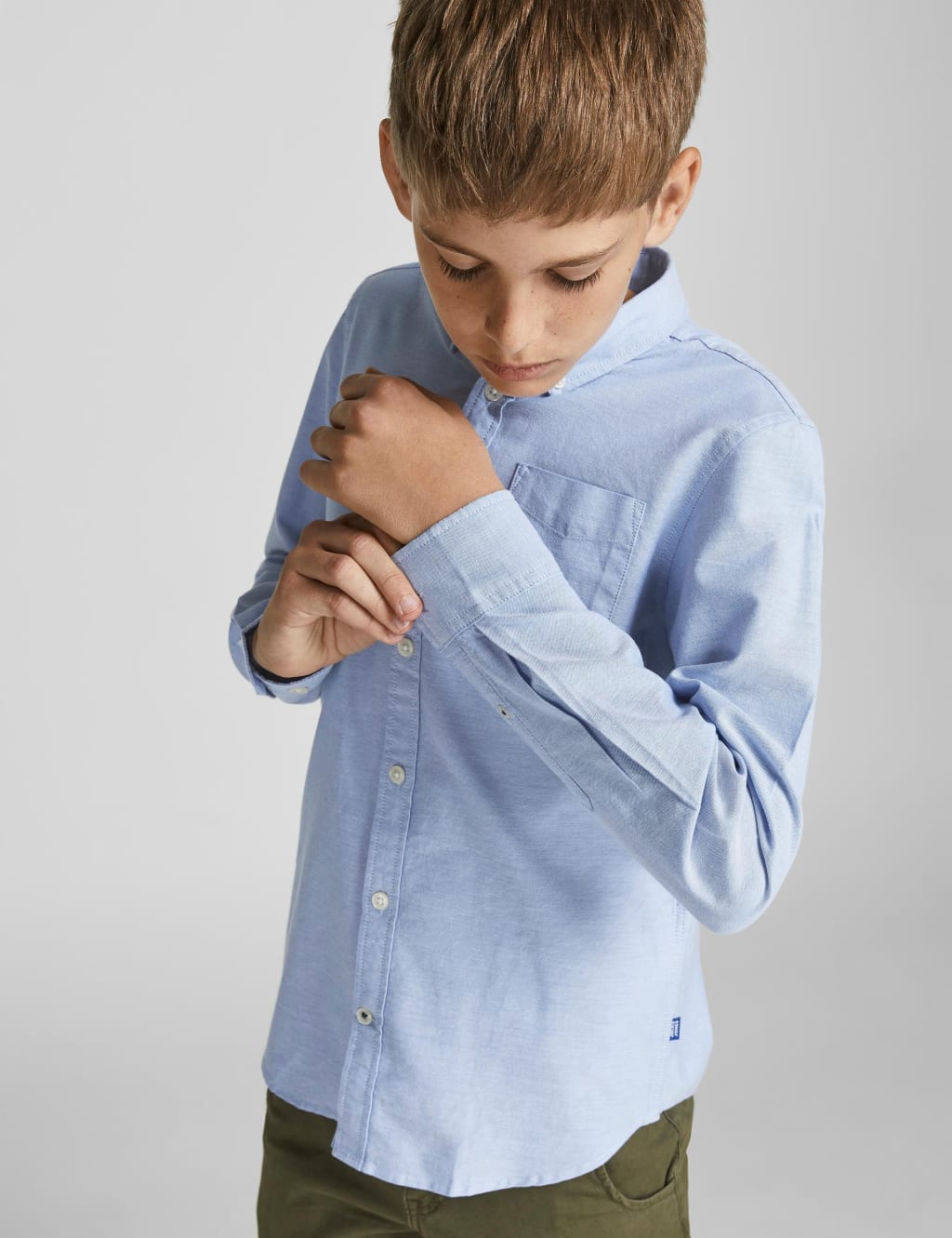 Pure Cotton Oxford Shirt (8-16 Yrs) 3 of 5