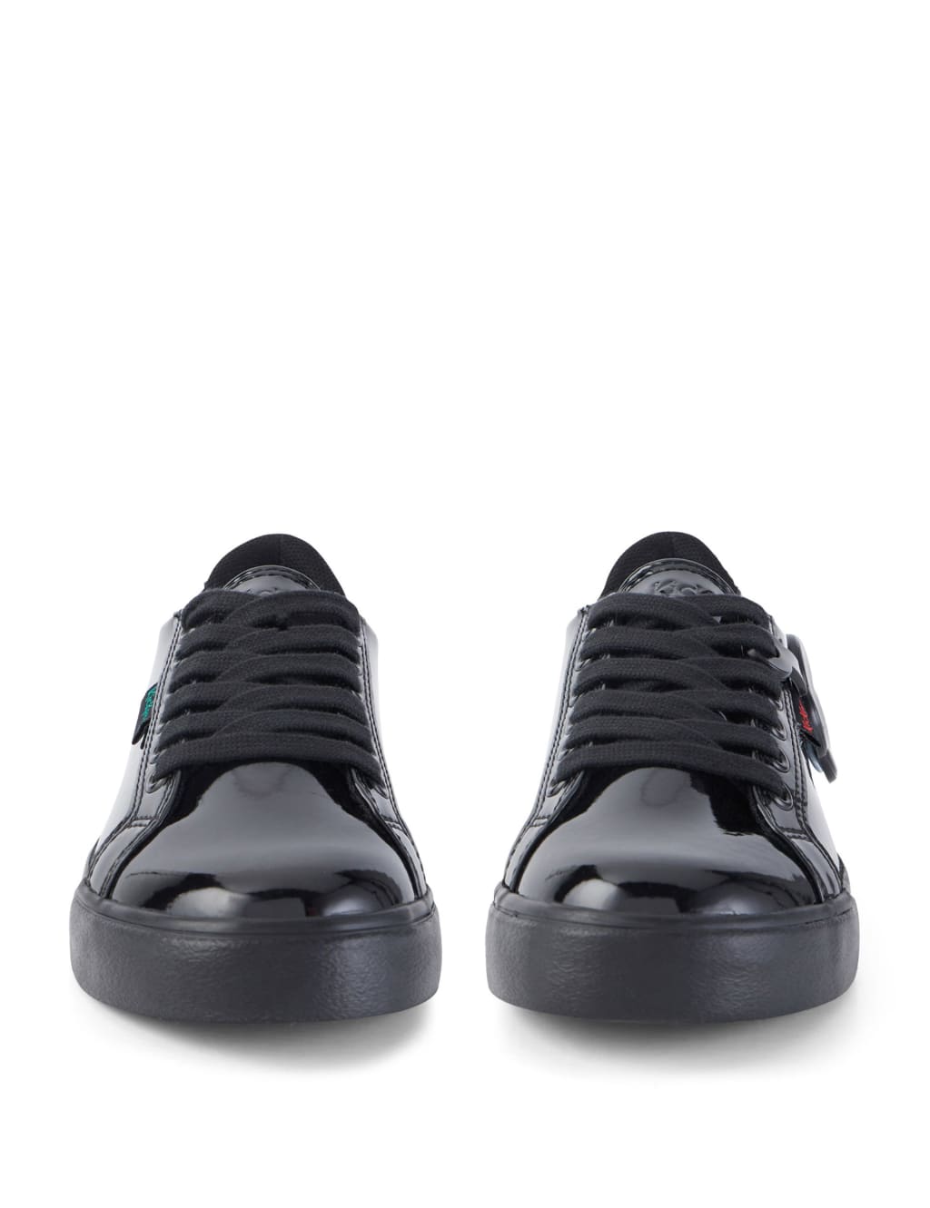 Kids' Patent Lace School Shoes (12½ Small - 2½ Large) 3 of 6