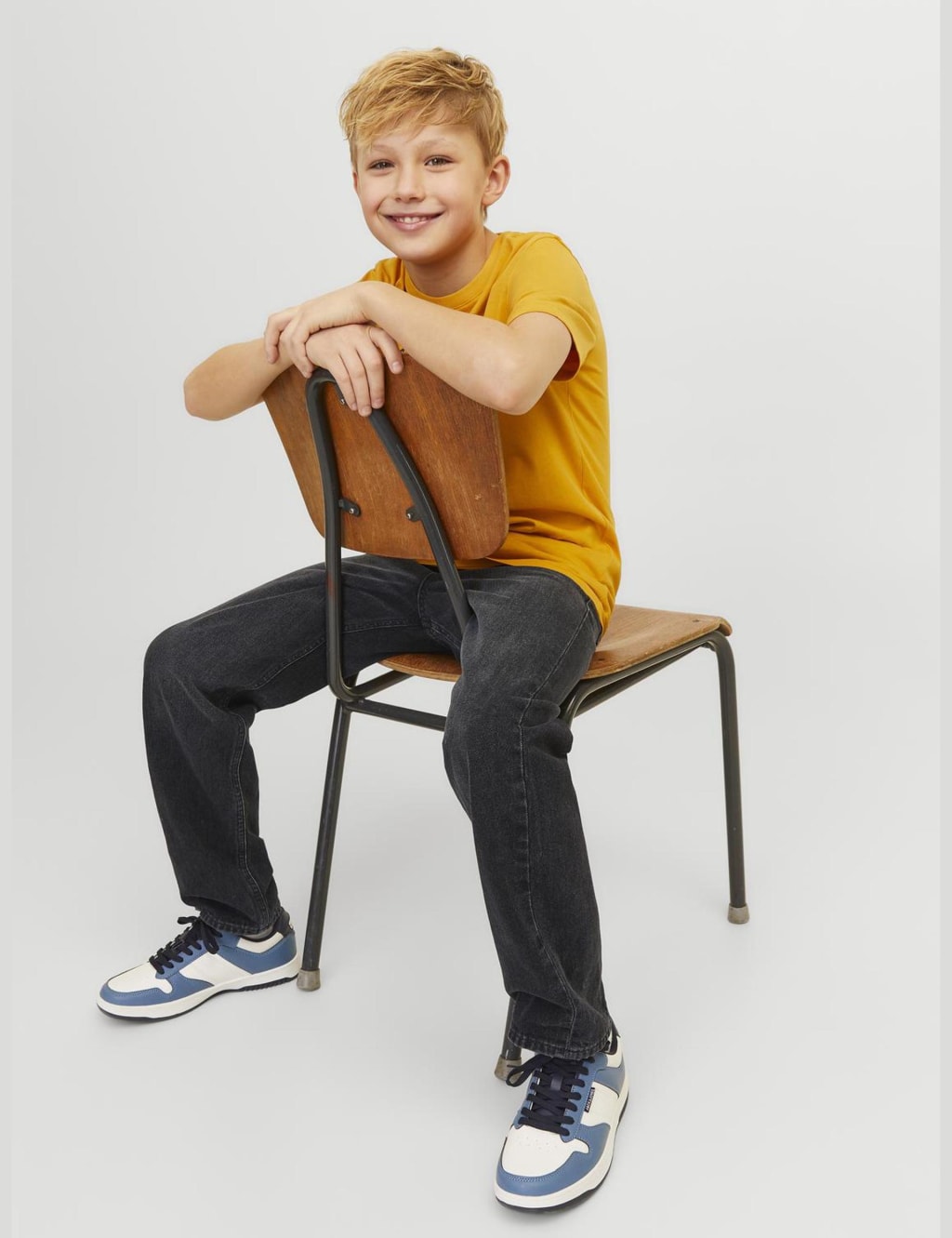 Relaxed Pure Cotton Denim Jeans (8-16 Yrs) 6 of 7