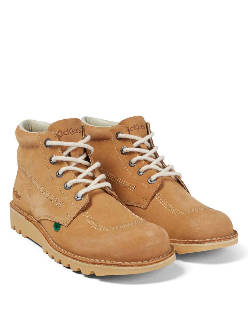 Leather Chunky Lace Up Ankle Boots Kickers M S