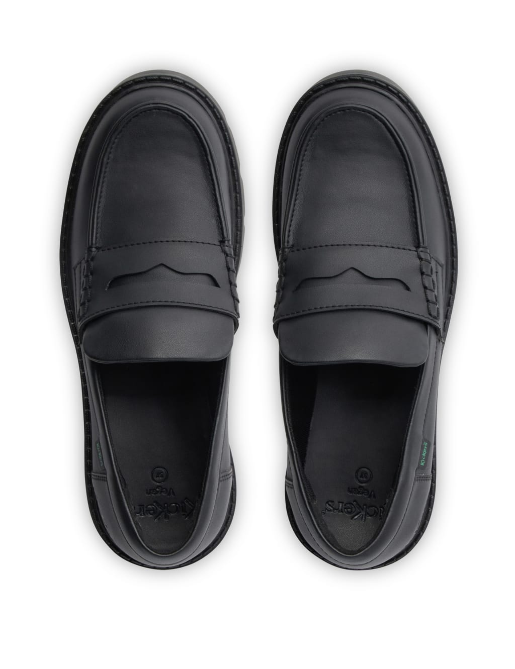 Chunky Block Heel Loafers 5 of 6