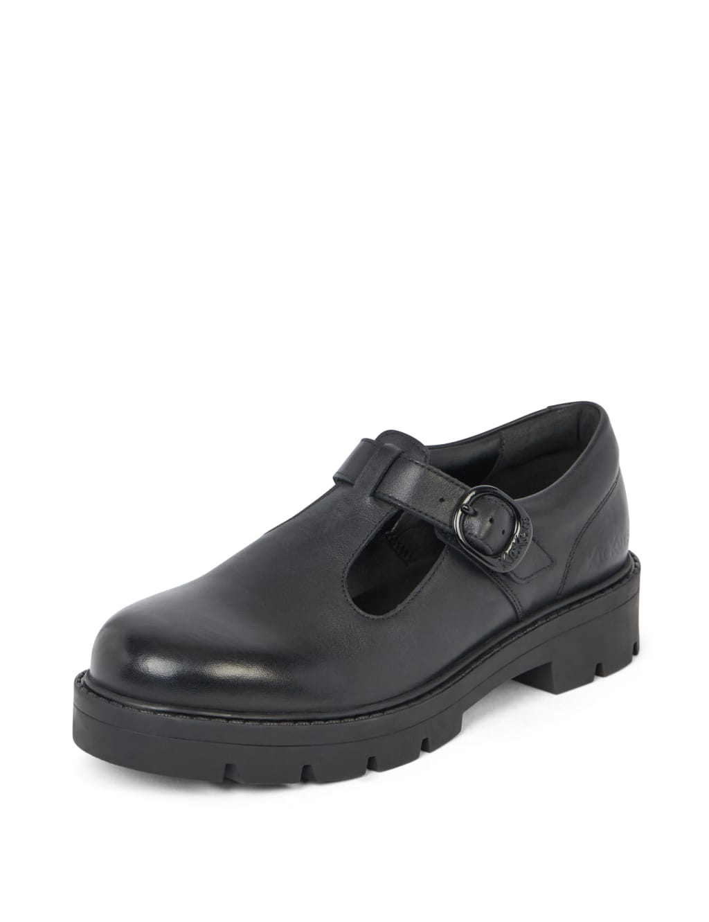 Leather T-Bar Chunky Shoes 6 of 6