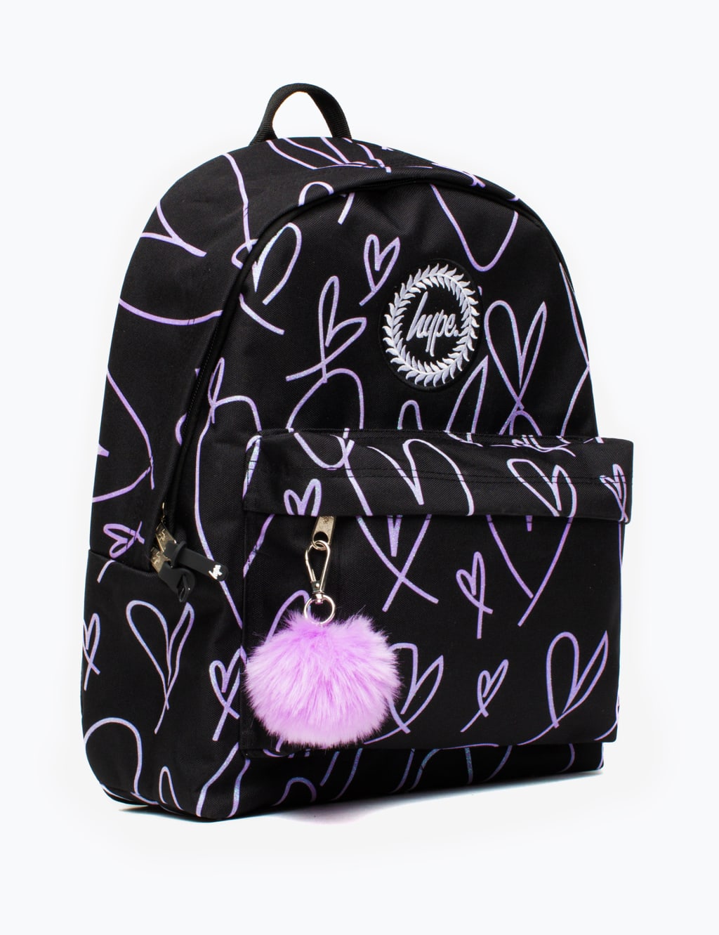 Kids' Heart Print Backpack 3 of 11