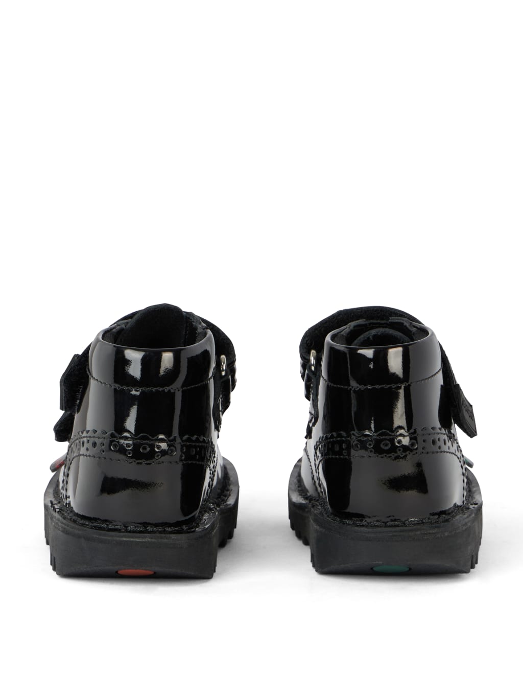 Kids' Patent Riptape High Top Brogues (7 Small - 12 Small) 5 of 6