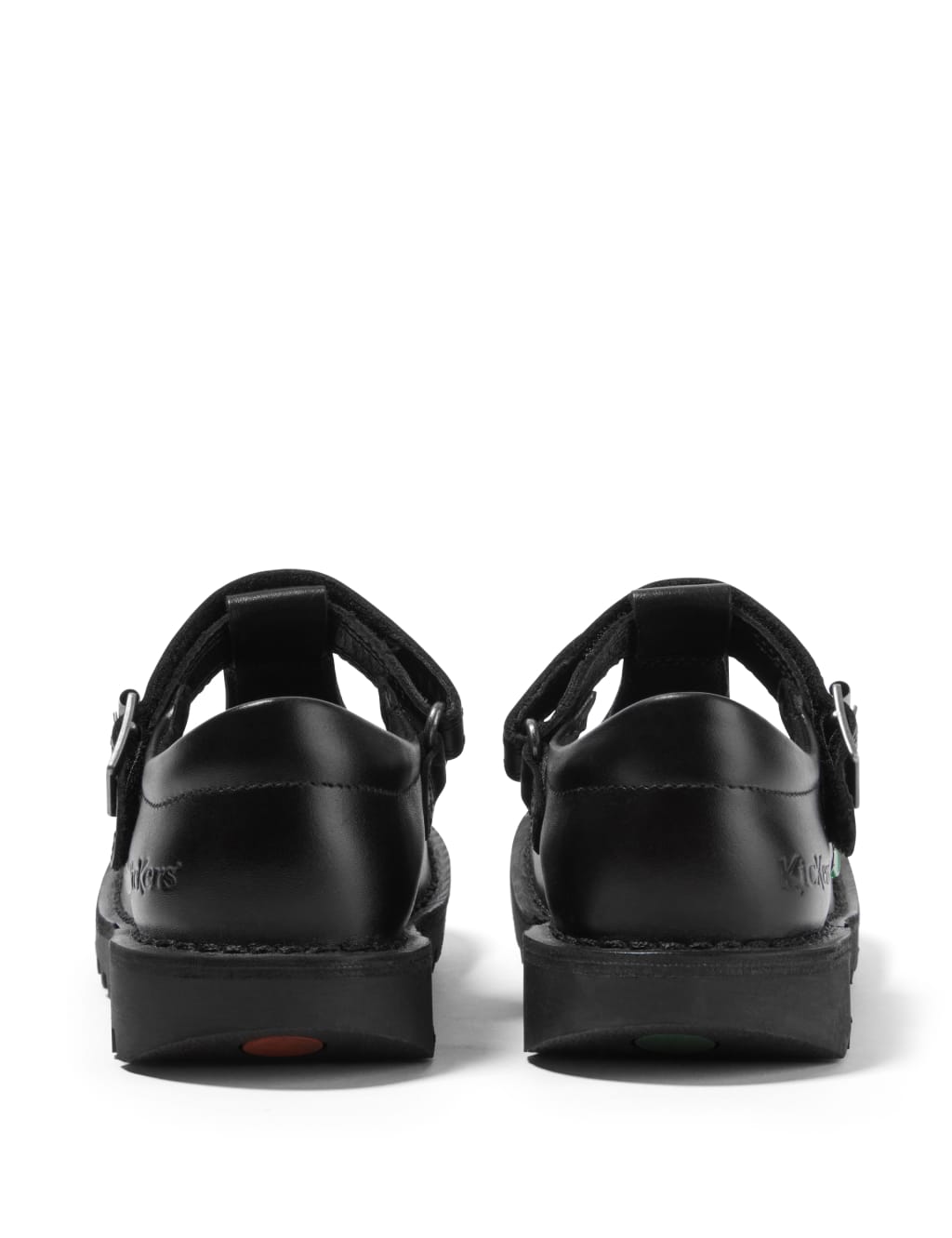 Kids' Leather Riptape T-Bar School Shoes (12½ Small - 2½ Large) 6 of 6