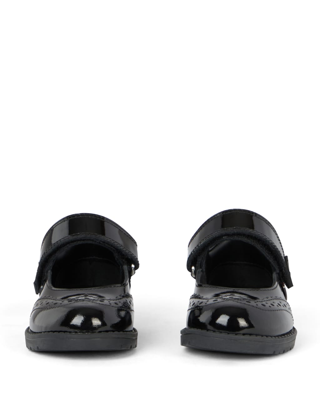 Kids' Leather Riptape Brogues (7 Small - 12 Small) 4 of 6