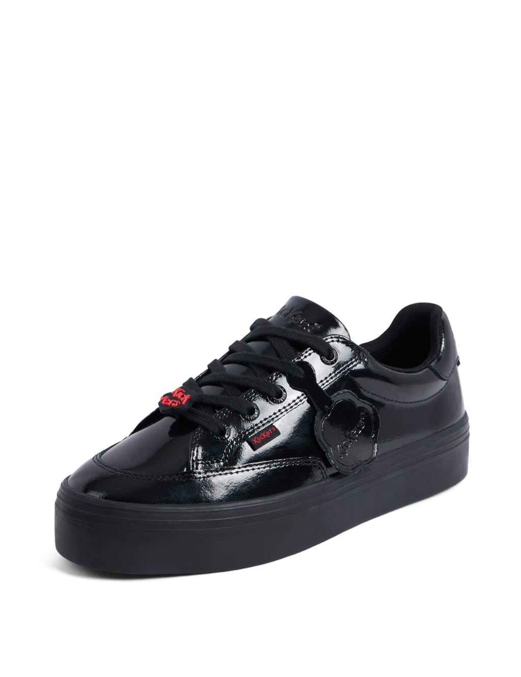 Kids' Leather Patent School Shoes (3 Large - 6 Large) 6 of 6