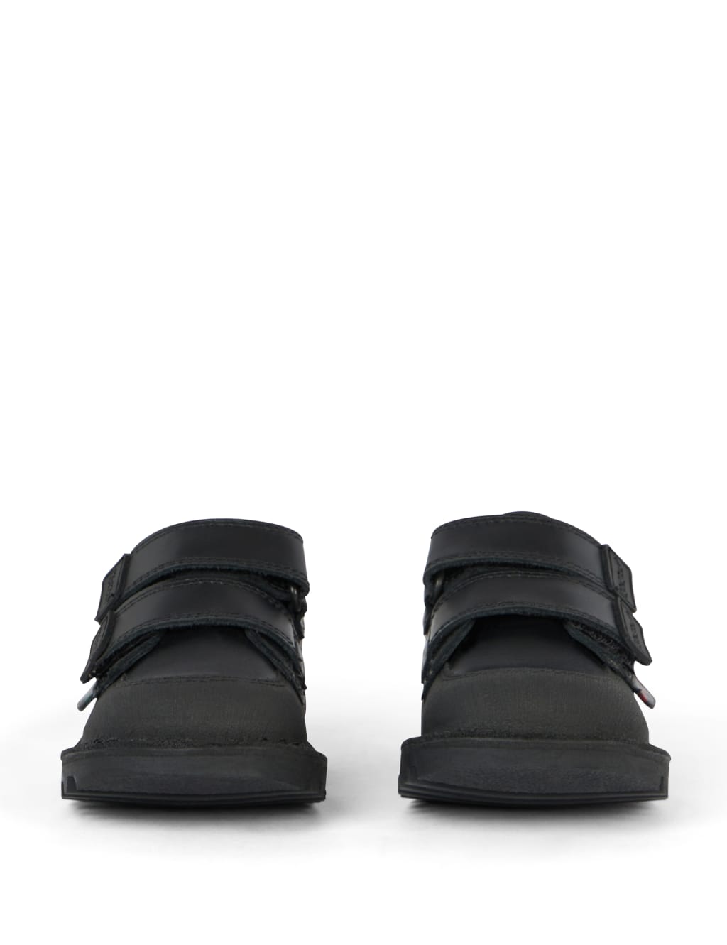 Kids' Leather Riptape School Shoes (7 Small - 12 Small) 3 of 6