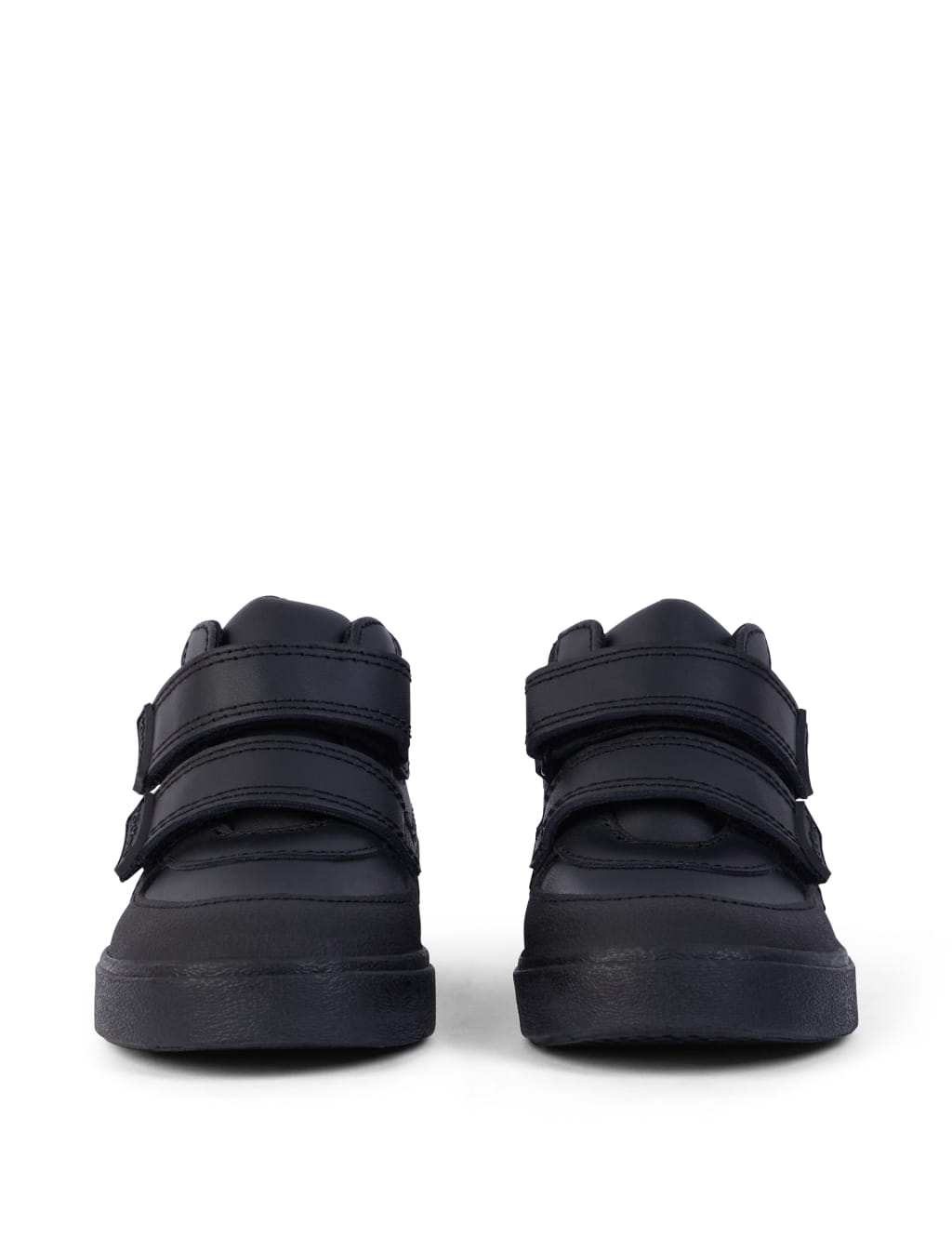 Kids' Leather High Top School Shoes (7 Small - 12 Small) 3 of 6